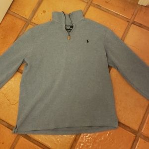 Men's Polo Half-Zip Sweater